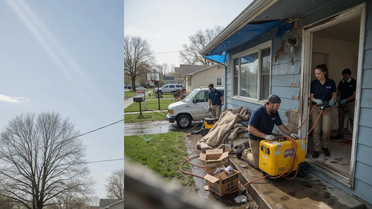 Basement Flood Cleanup in Strunk, KY near me